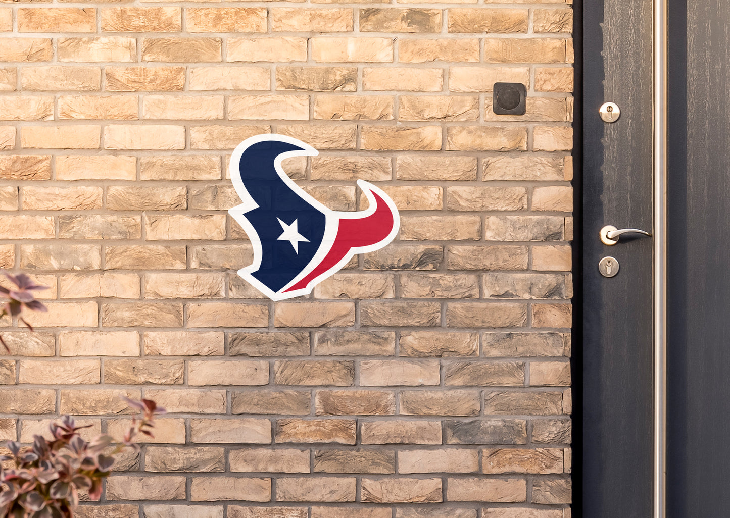 Houston Texans:  Alumigraphic Logo        - Officially Licensed NFL    Outdoor Graphic