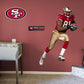 San Francisco 49ers: Terrell Owens  Legend        - Officially Licensed NFL Removable Wall   Adhesive Decal