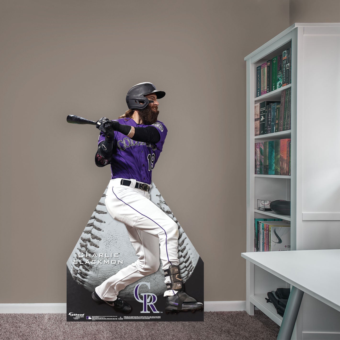 Colorado Rockies: Charlie Blackmon 2022 Life-Size Foam Core Cutout -  Officially Licensed MLB Stand Out