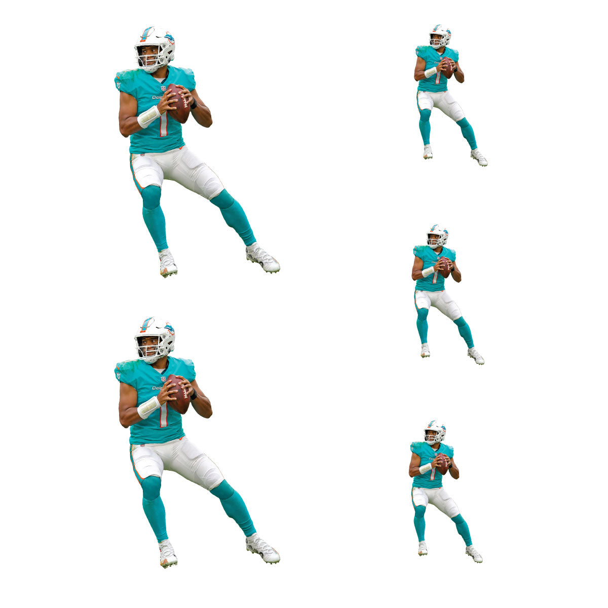 Miami Dolphins: Tua Tagovailoa 2022 - Officially Licensed NFL Removabl –  Fathead