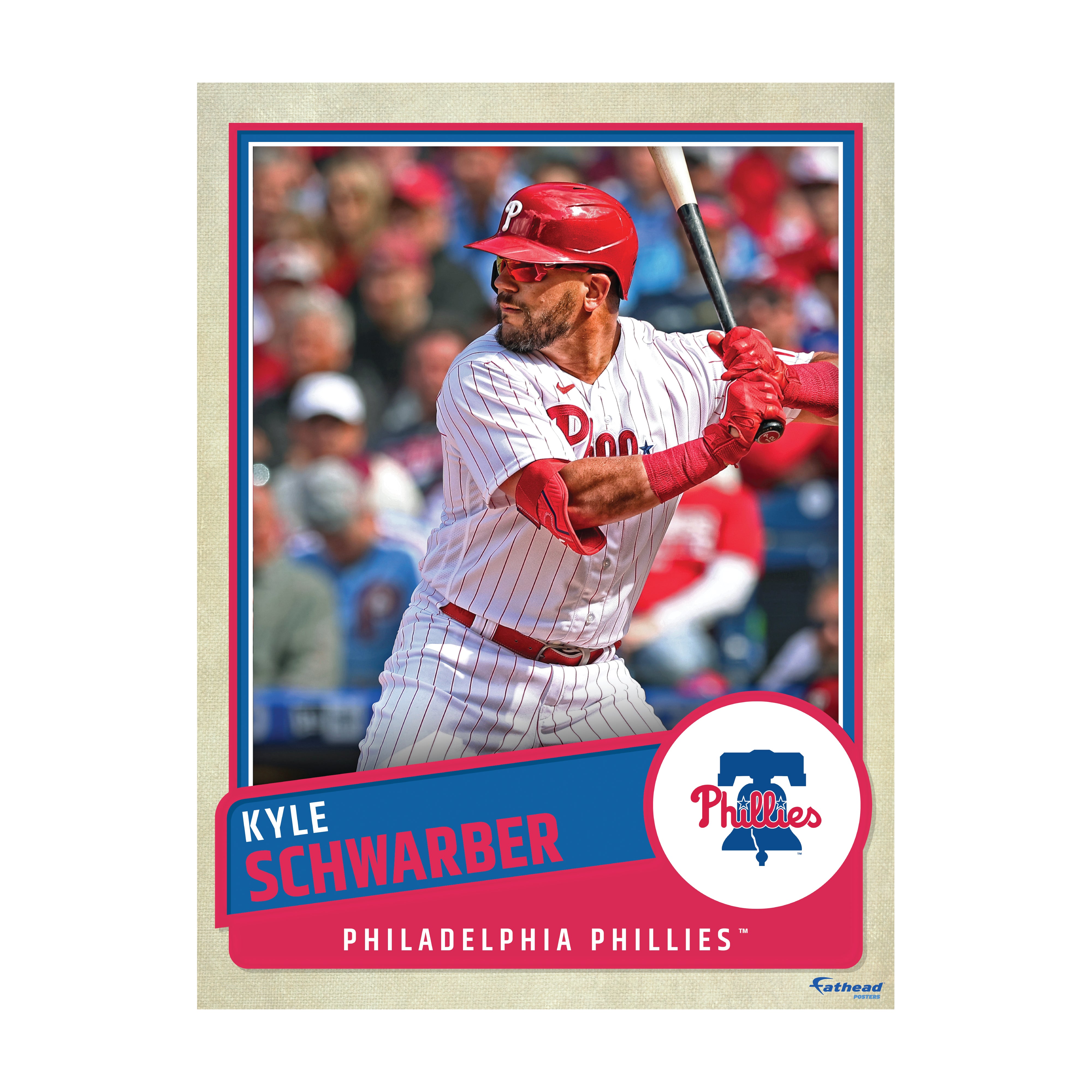 Philadelphia Phillies: Kyle Schwarber 2022 Poster - Officially License