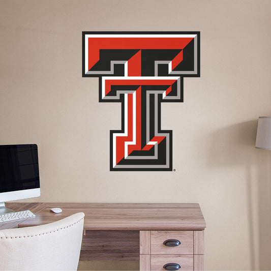 Texas Tech Red Raiders: Logo - Officially Licensed Removable Wall Decal