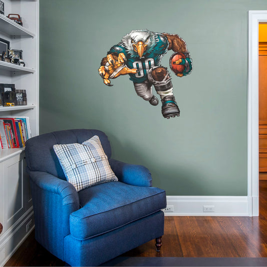 Philadelphia Eagles: Extreme Eagle - Officially Licensed NFL Removable Wall Decal