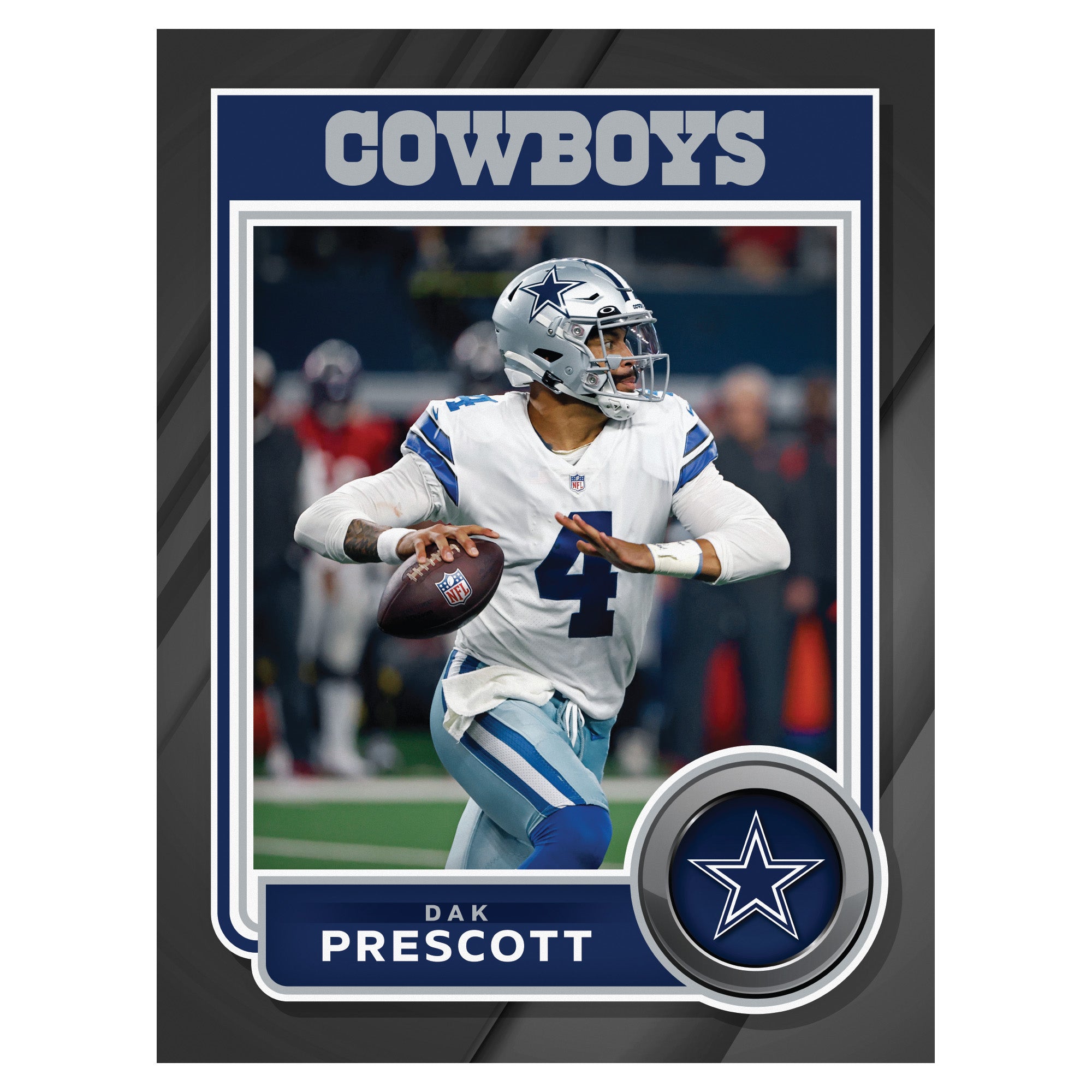 Dallas Cowboys: Dak Prescott 2022 Motivational Poster - Officially