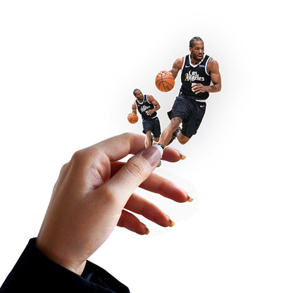 Sheet of 5 -Los Angeles Clippers: Kawhi Leonard MINIS - Officially Licensed NBA Removable Adhesive Decal