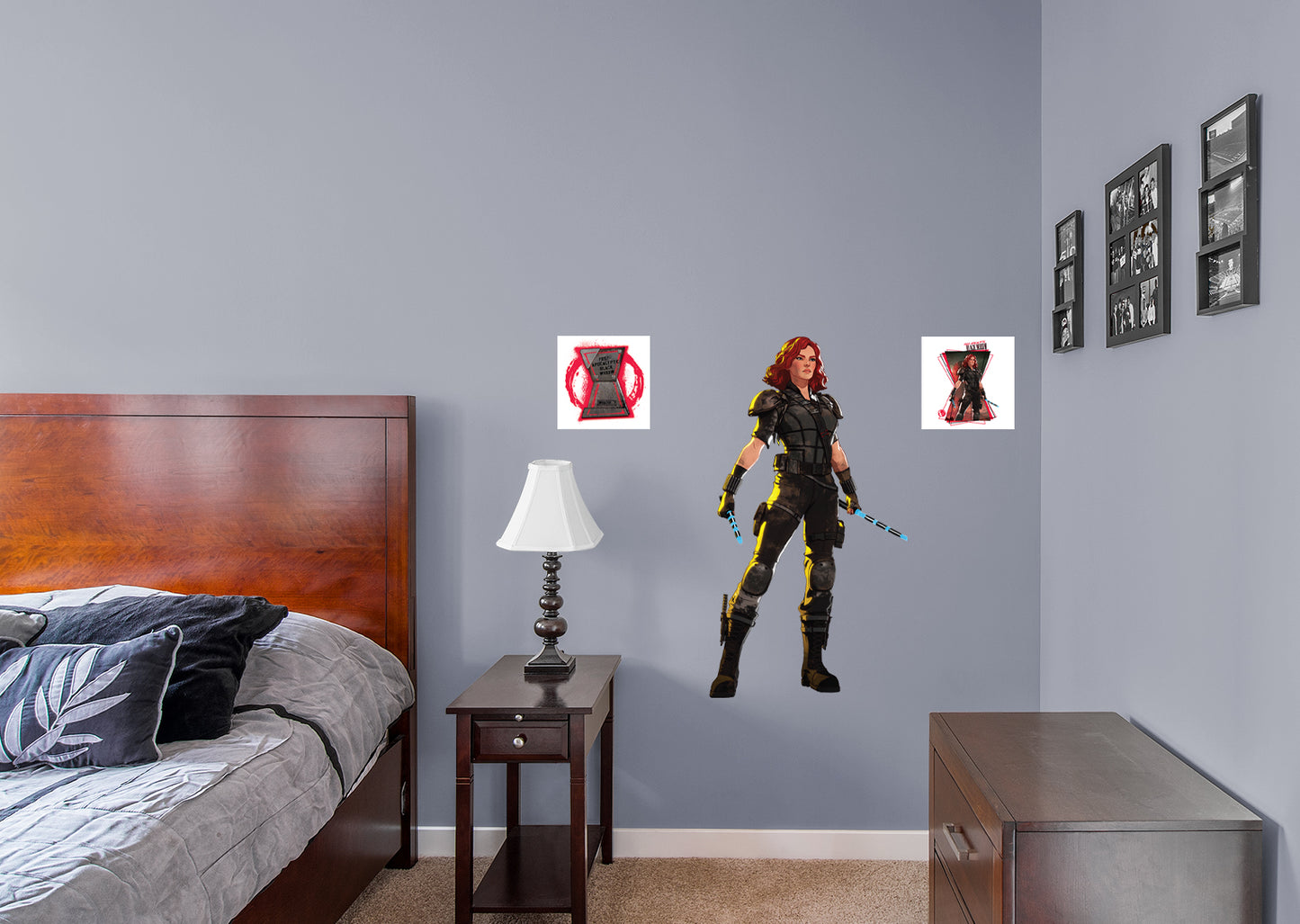What If...: Post-Apocalyptic Black Widow RealBig        - Officially Licensed Marvel Removable Wall   Adhesive Decal