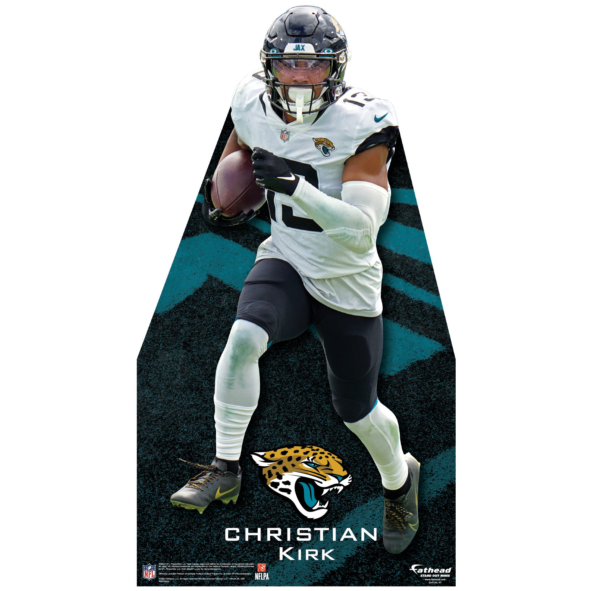 Jacksonville Jaguars: 2022 Logo Mini Cardstock Cutout - Officially Lic –  Fathead