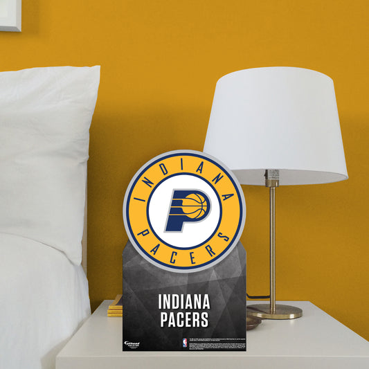 Indiana Pacers: Logo Mini Cardstock Cutout - Officially Licensed NBA Stand Out