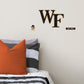 Wake Forest Demon Decons: Logo - Officially Licensed NCAA Removable Adhesive Decal