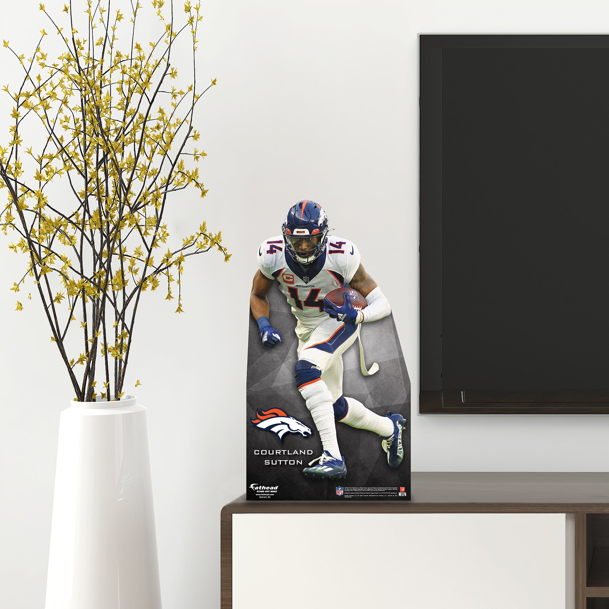 Denver Broncos: Courtland Sutton 2022 - Officially Licensed NFL Remova –  Fathead