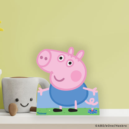 Peppa Pig: George Stand out Mini Cardstock Cutout - Officially Licensed Hasbro Stand Out