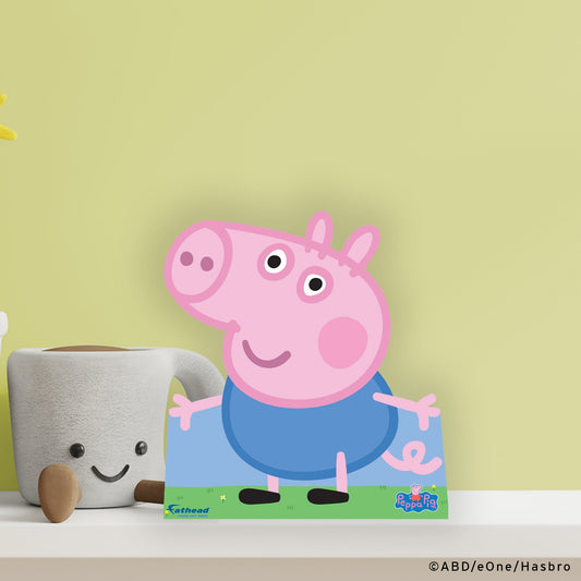 Peppa Pig: George Stand out Mini Cardstock Cutout - Officially Licensed Hasbro Stand Out