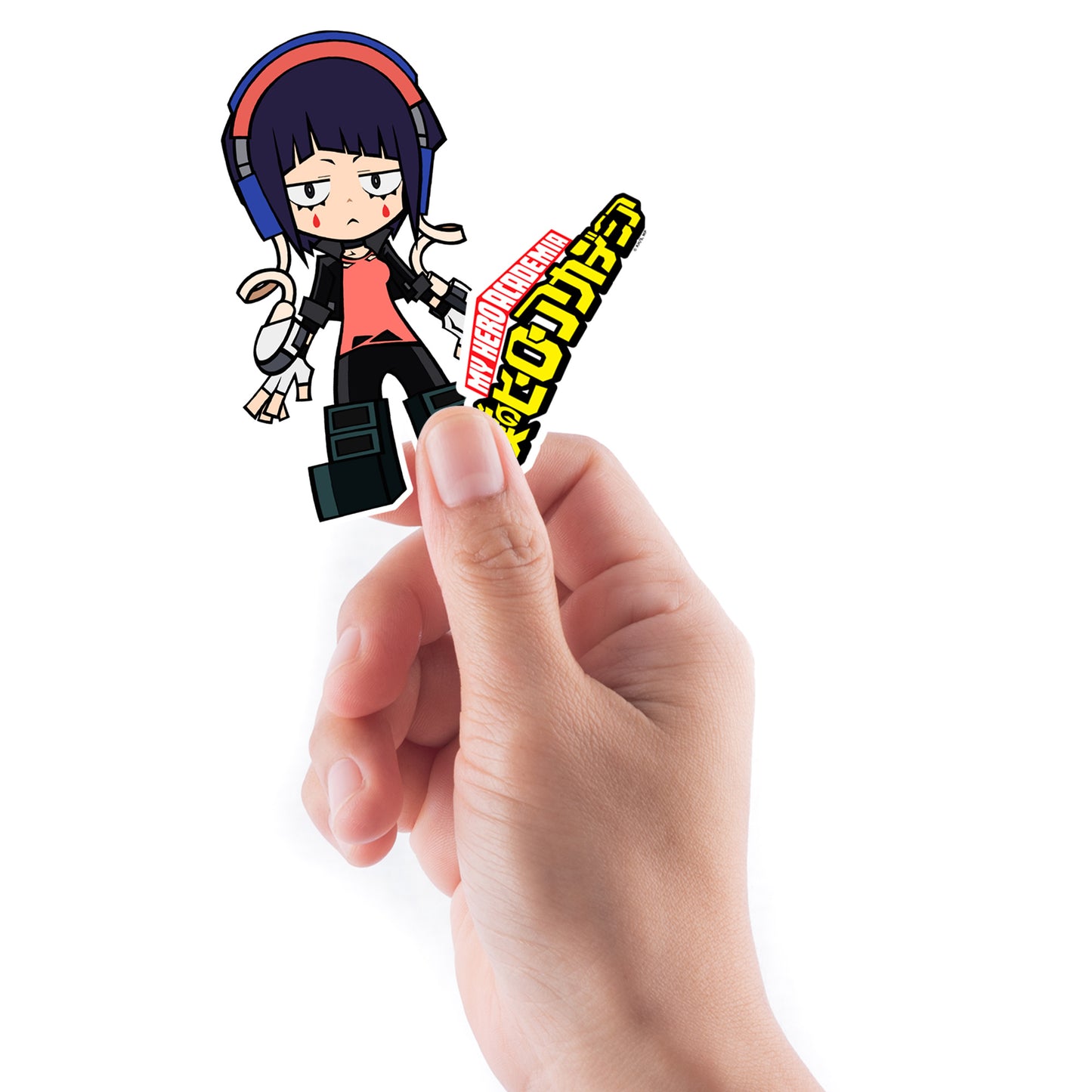 Sheet of 5 -My Hero Academia: JIRO Minis        - Officially Licensed Funimation Removable    Adhesive Decal