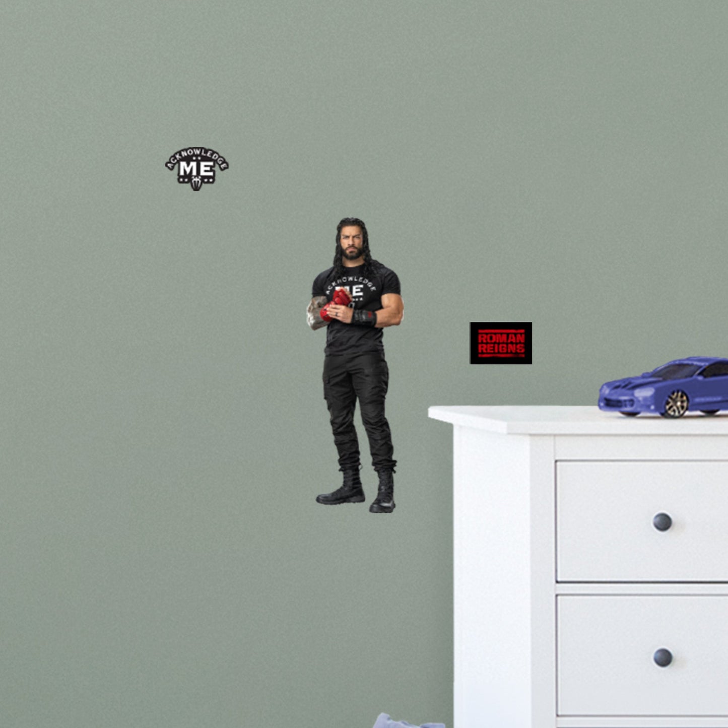 Roman Reigns - Officially Licensed WWE Removable Adhesive Decal