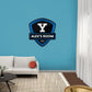 Yale Bulldogs:   Badge Personalized Name        - Officially Licensed NCAA Removable     Adhesive Decal