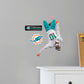 Miami Dolphins: Tyreek Hill Backflip - Officially Licensed NFL Removable Adhesive Decal