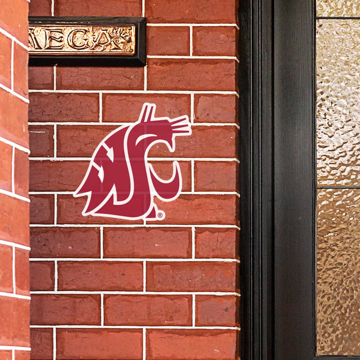 Washington State Cougars: Outdoor Logo - Officially Licensed NCAA Outdoor Graphic