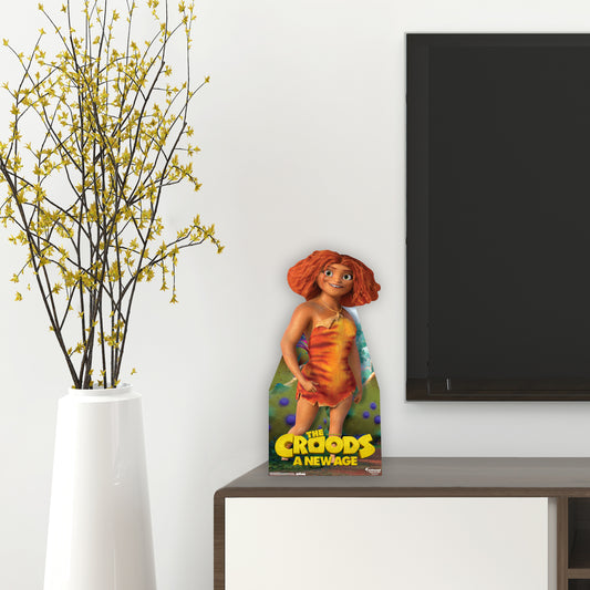 The Croods 2: Eep Mini Cardstock Cutout - Officially Licensed NBC Universal Stand Out