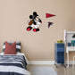 Atlanta Falcons: Mickey Mouse - Officially Licensed NFL Removable Adhesive Decal