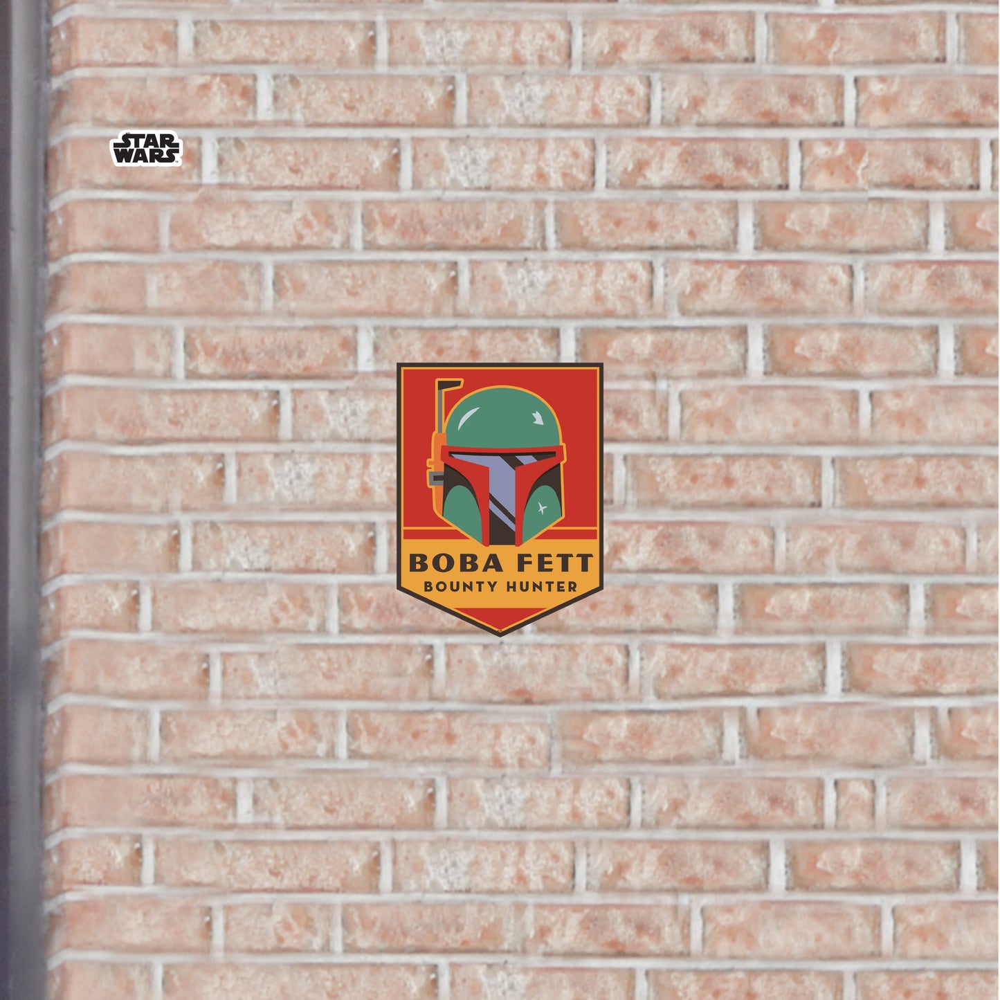 Star Wars: Boba Fett Die-Cut Icon        - Officially Licensed Disney    Outdoor Graphic