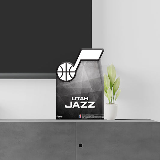 Utah Jazz: Logo Mini Cardstock Cutout - Officially Licensed NBA Stand Out