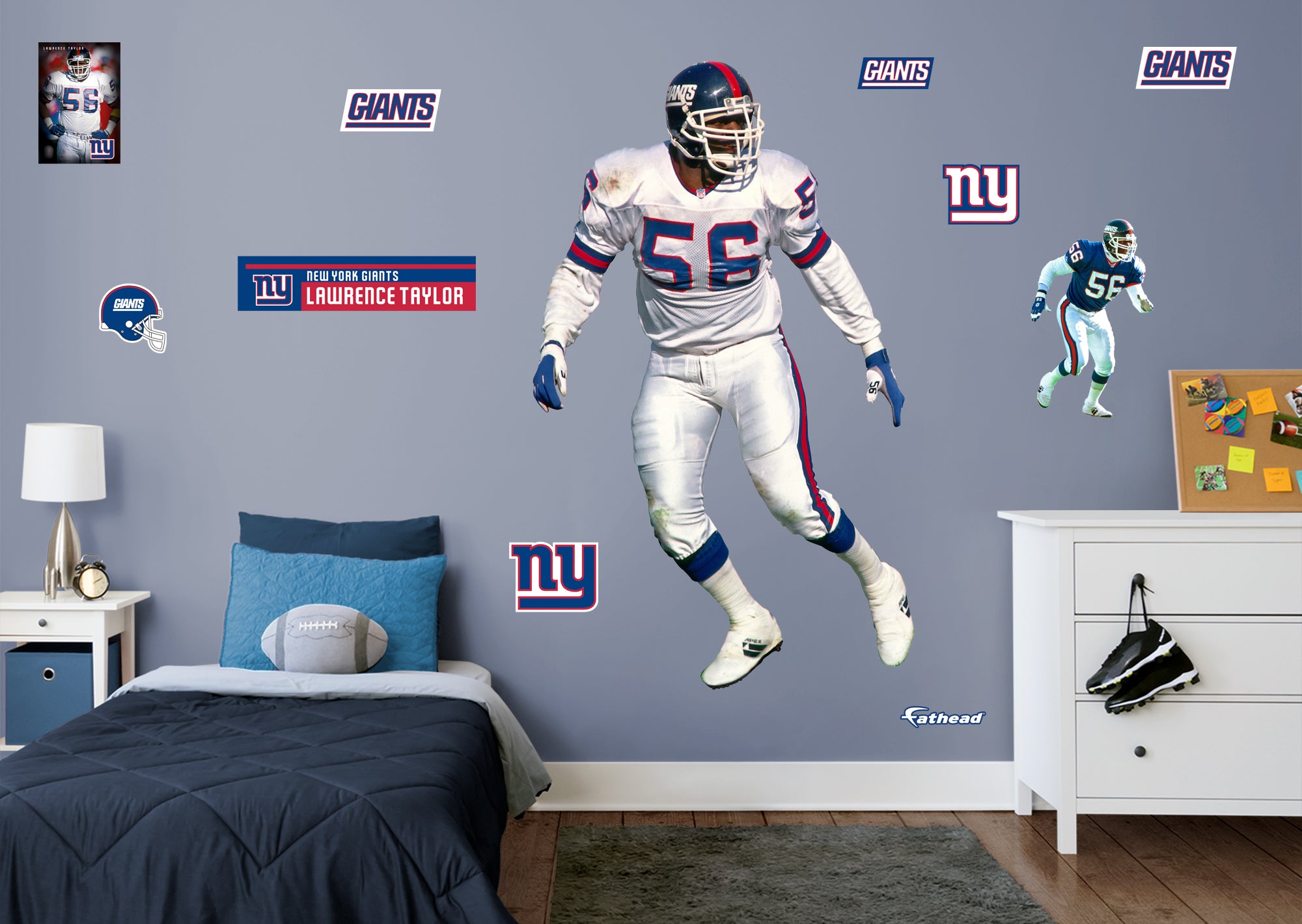 New York Giants: Lawrence Taylor 2021 Legend - Officially Licensed NFL –  Fathead