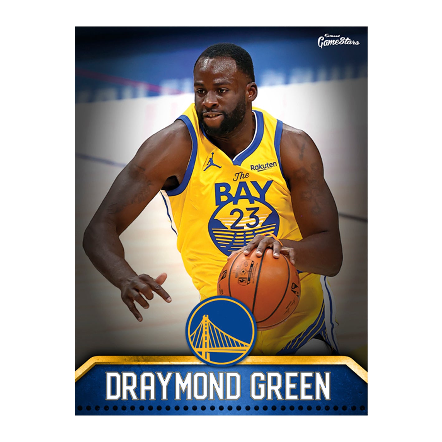 Golden State Warriors Draymond Green 2021 GameStar - Officially Licens –  Fathead