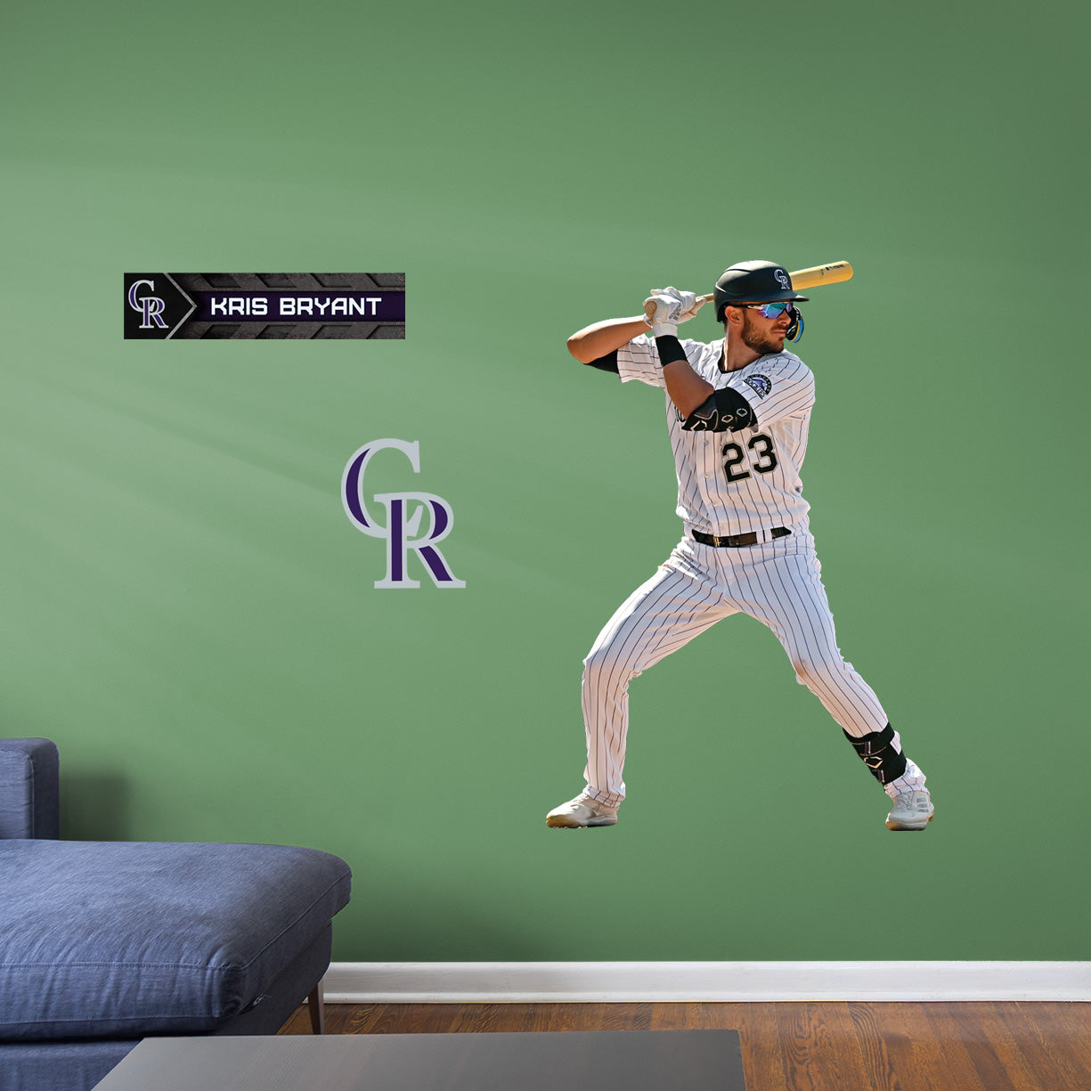 Colorado Rockies: Kris Bryant - Officially Licensed MLB Removable Adhesive Decal