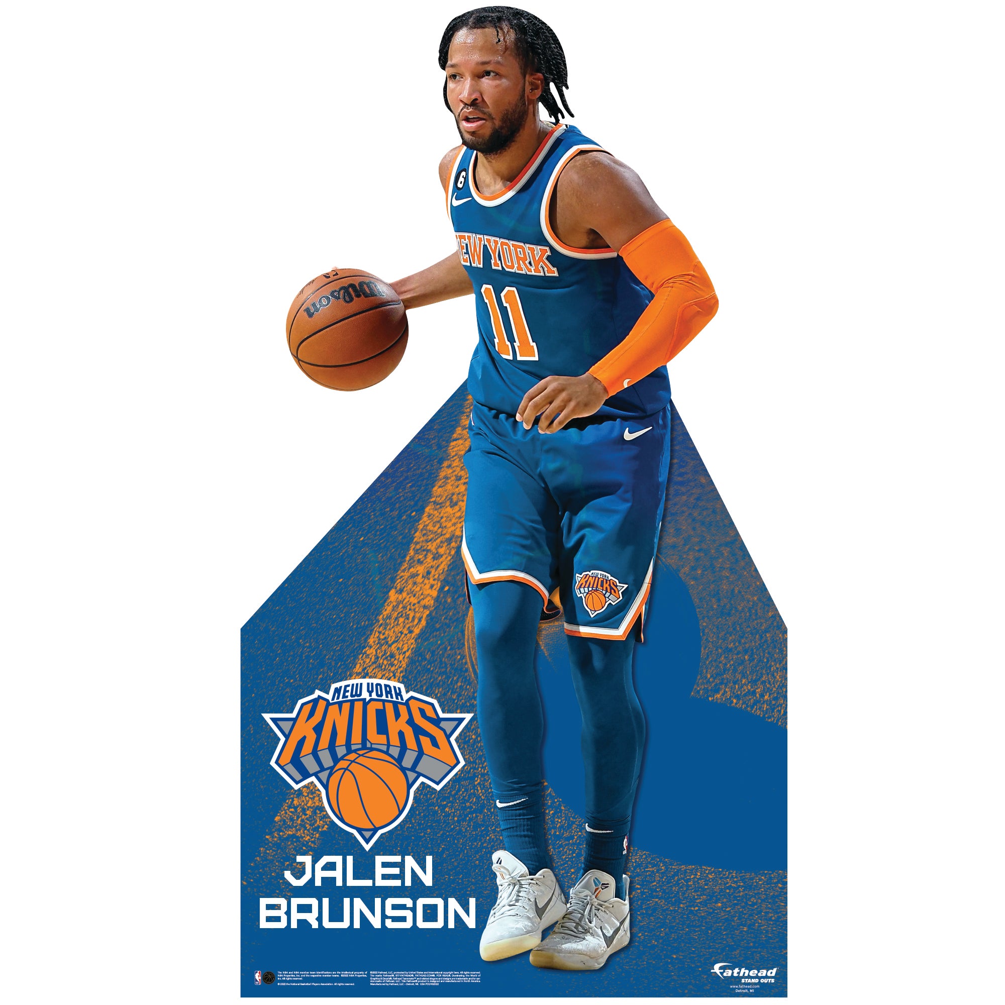 Lids Jalen Brunson New York Knicks Fanatics Authentic Framed 15 x