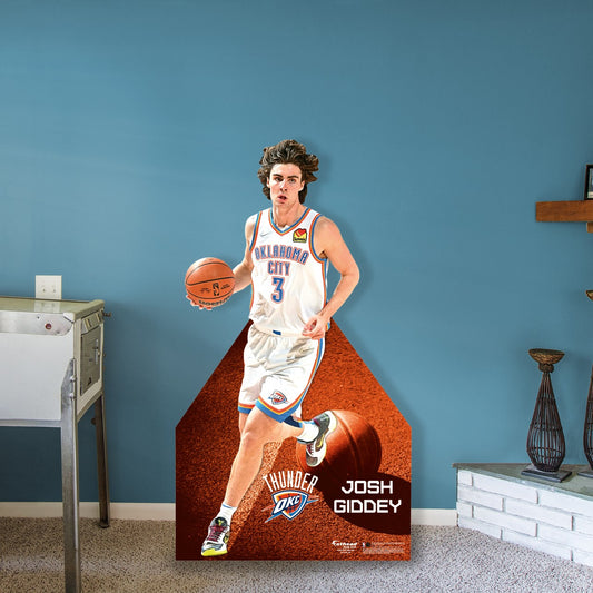 Oklahoma City Thunder: Josh Giddey Life-Size Foam Core Cutout - Officially Licensed NBA Stand Out