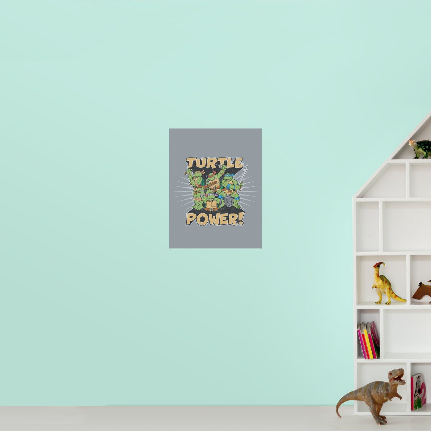 Teenage Mutant Ninja Turtles: Turtle Power Poster - Officially Licensed Nickelodeon Removable Adhesive Decal