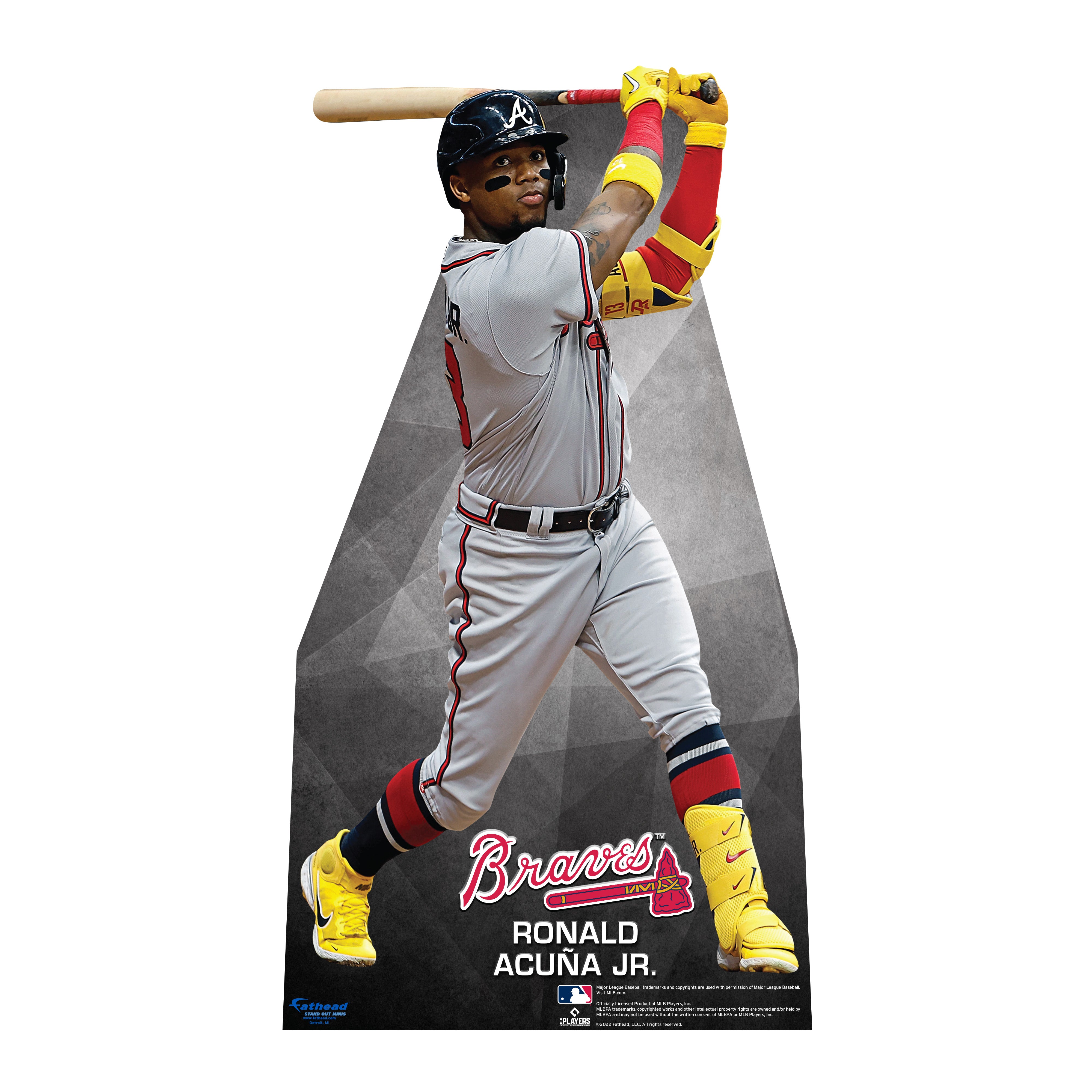 Atlanta Braves: Ronald Acuña Jr. 2022 Mini Cardstock Cutout