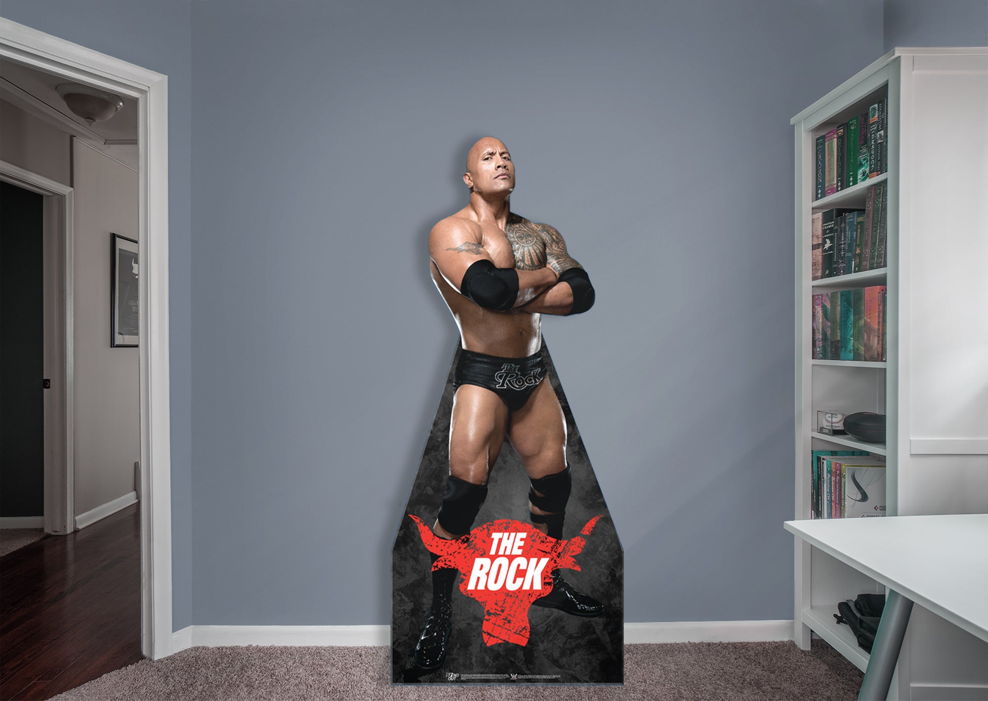 The Rock Foam Core Cutout - Officially Licensed WWE Big Head – Fathead