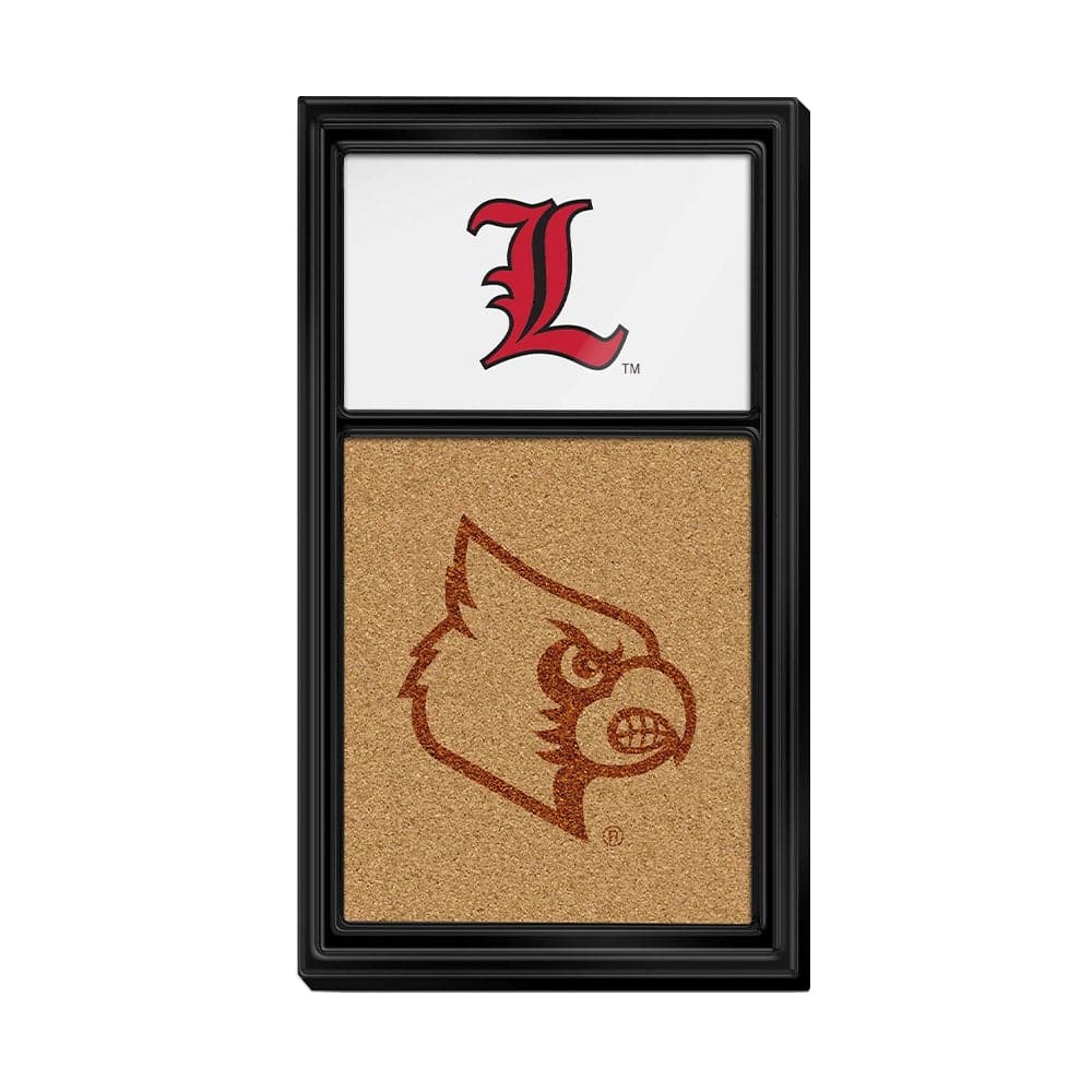Louisville Cardinals Fan Cave Badge Sign