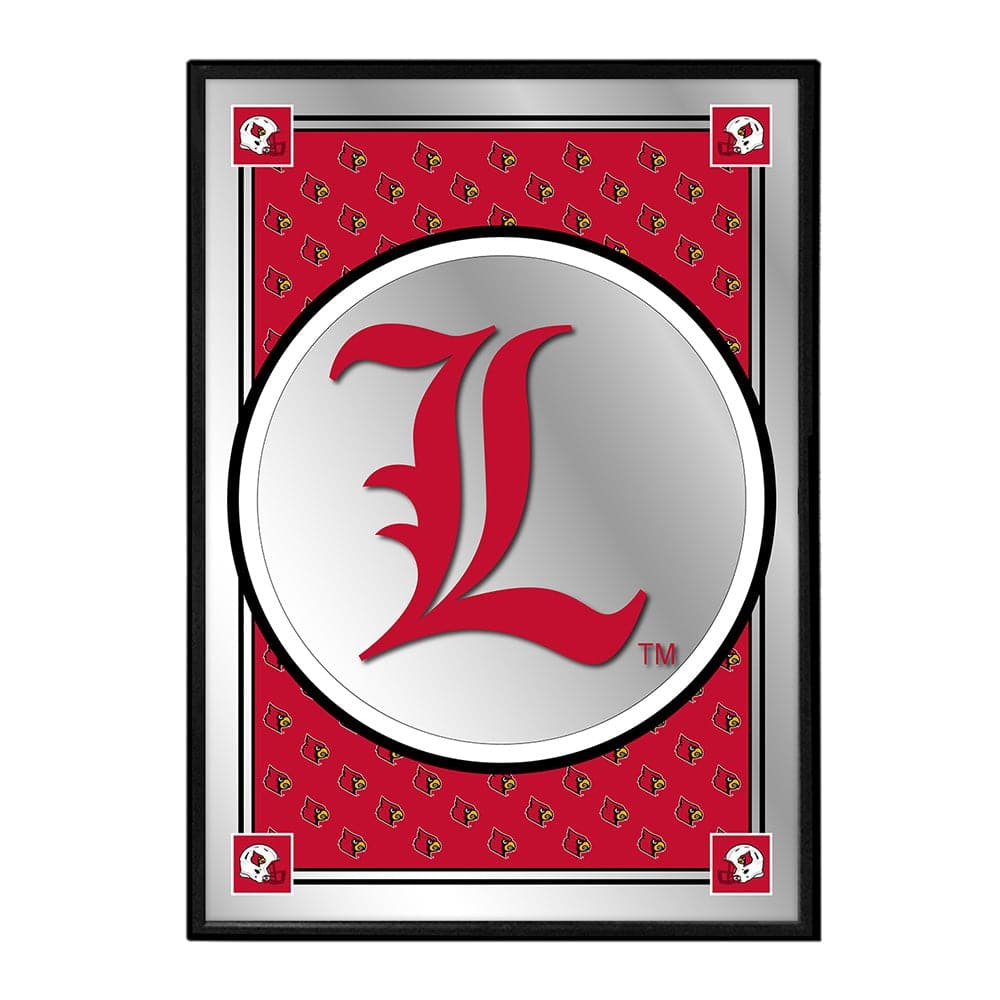 Louisville Cardinals: Baseball - Slimline Lighted Wall Sign - The