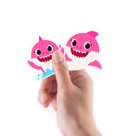 Baby Shark: Mommy Shark Minis - Officially Licensed Nickelodeon Removable Adhesive Decal