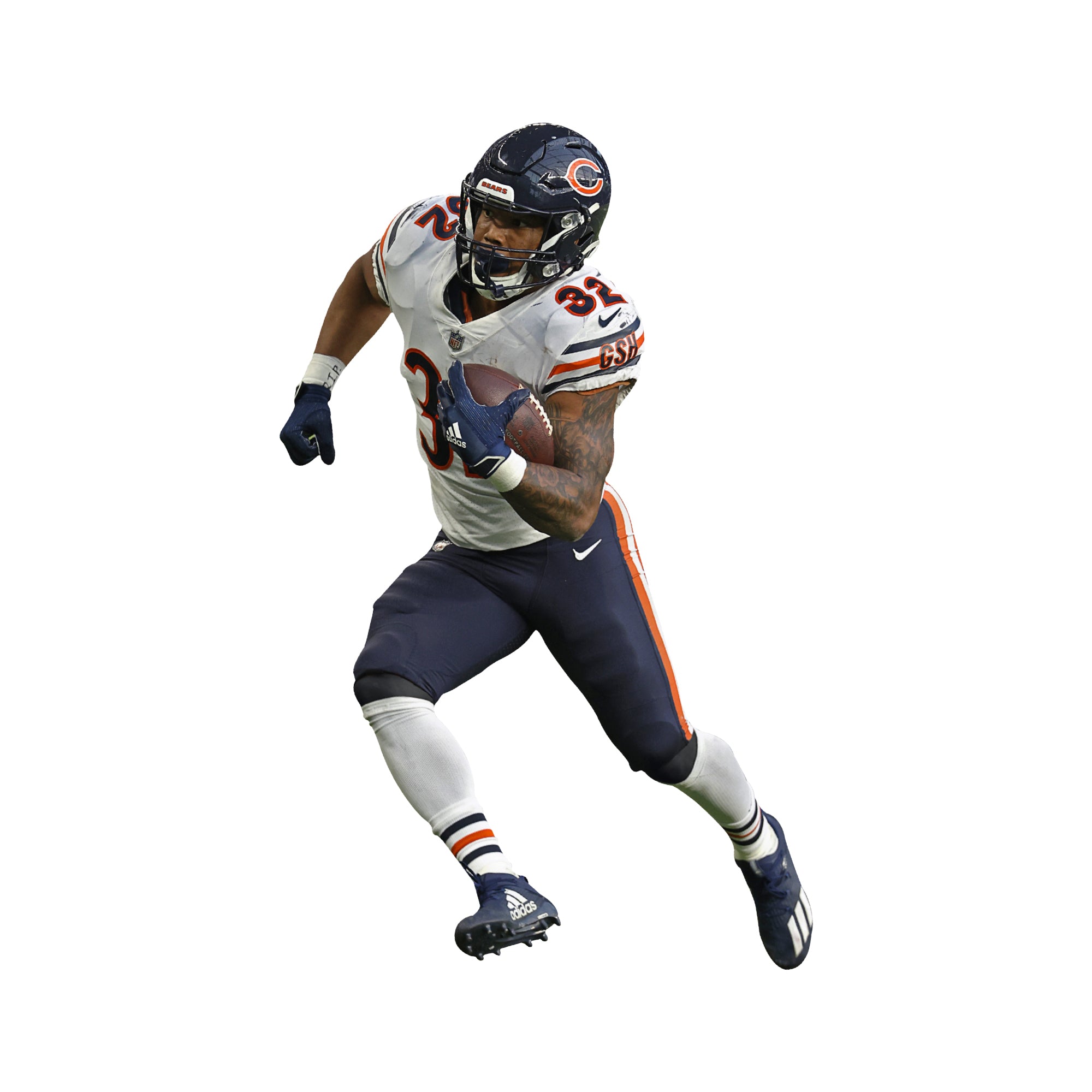 Chicago Bears: David Montgomery 2022 Mini Cardstock Cutout - NFL Stand Out 10W x 18H