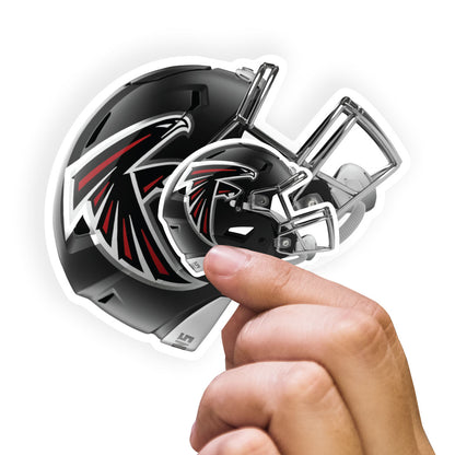 Atlanta Falcons: Helmet Minis - Officially Licensed NFL Removable Adhesive Decal