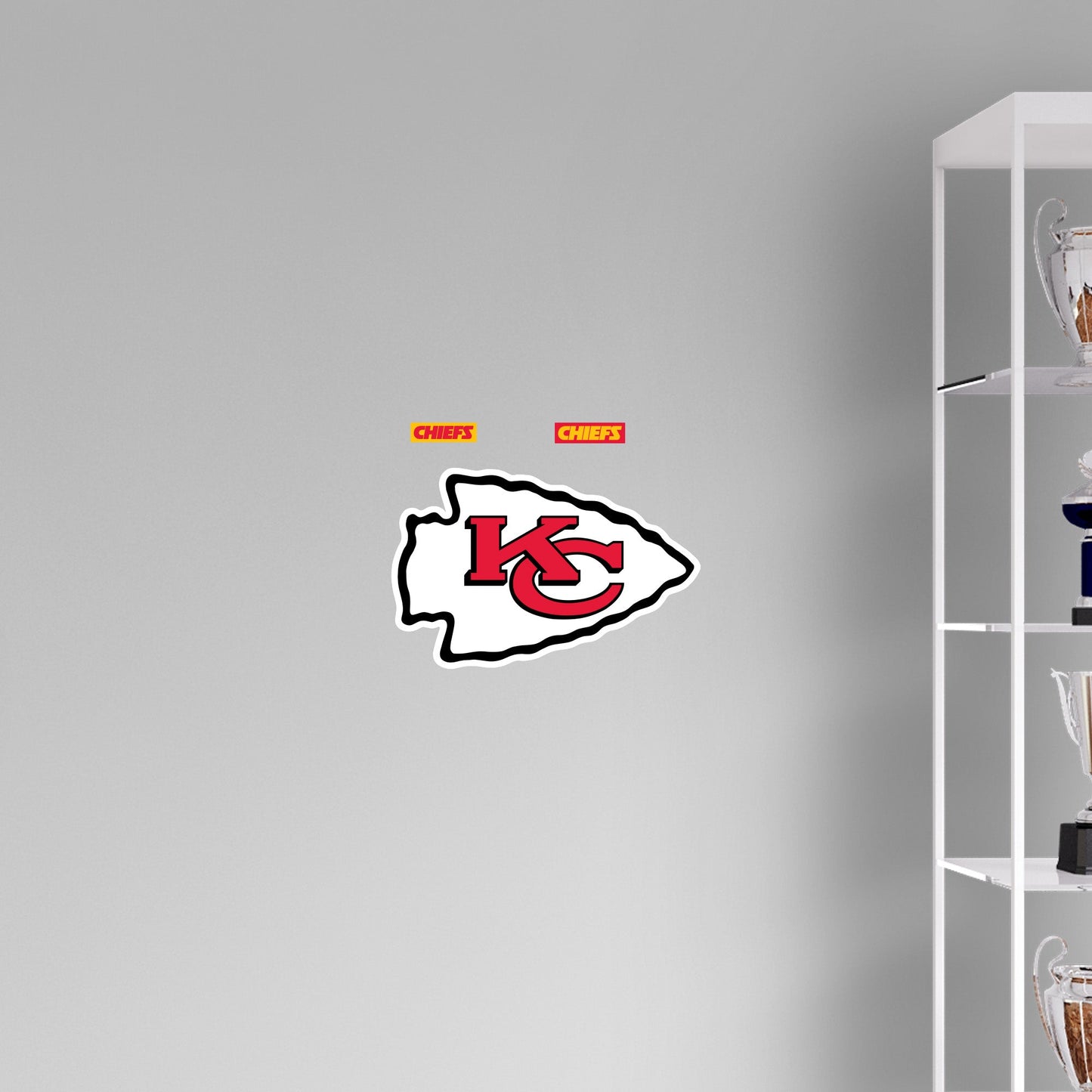 Kansas City Chiefs:   Logo        - Officially Licensed NFL Removable     Adhesive Decal