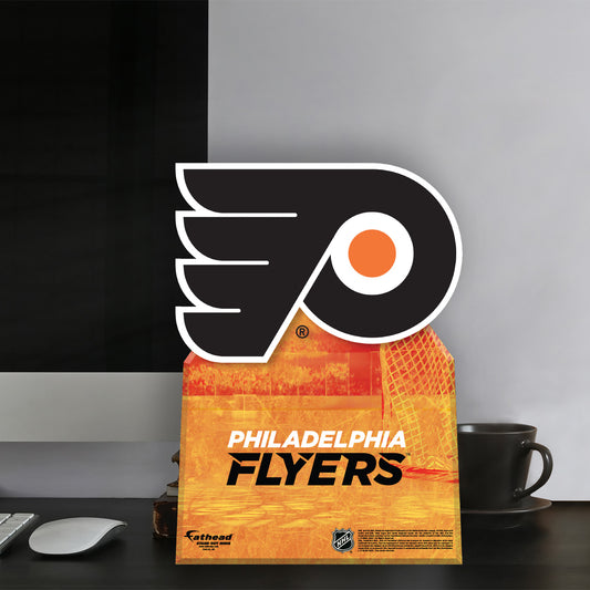 Philadelphia Flyers:   Logo  Mini   Cardstock Cutout  - Officially Licensed NHL    Stand Out