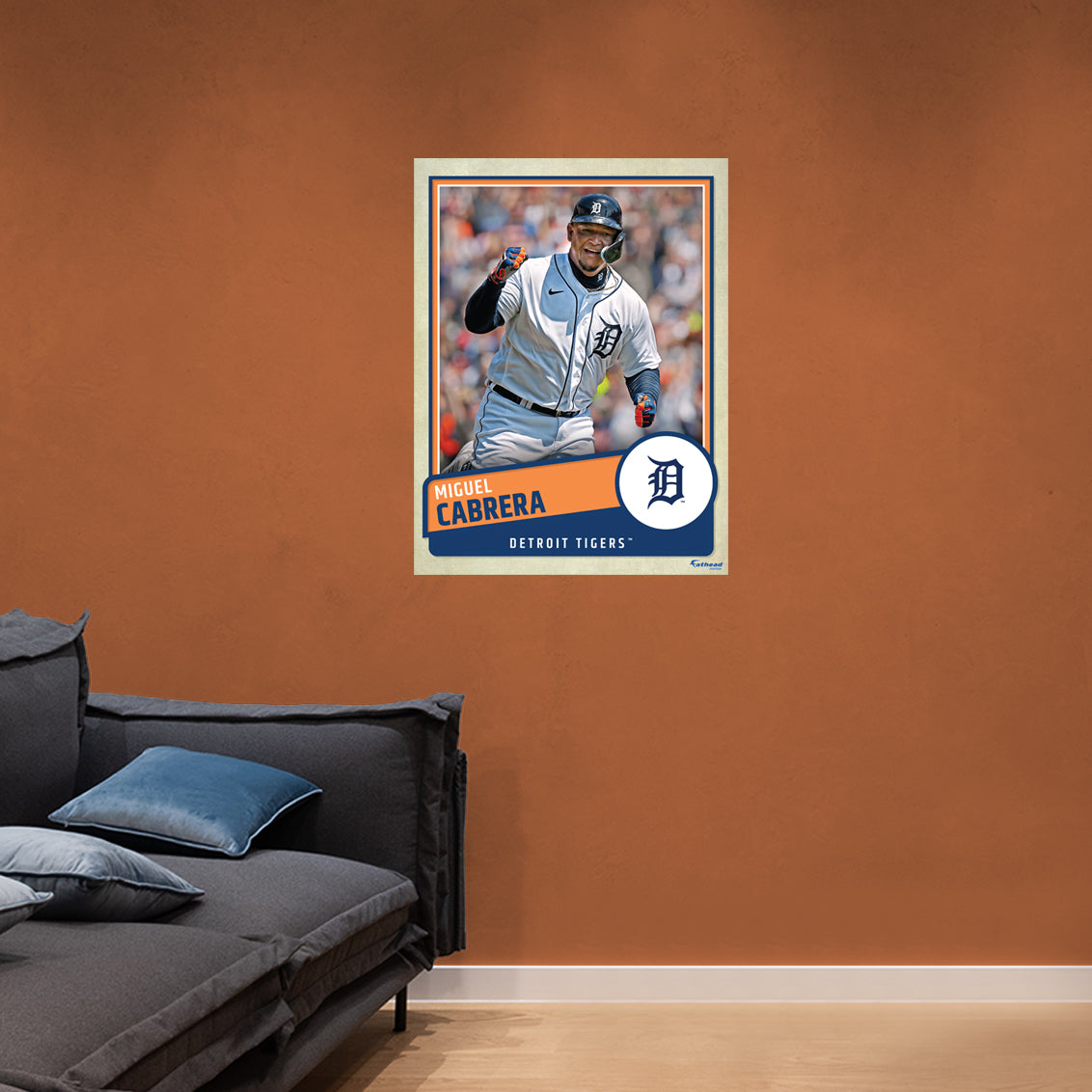 Detroit Tigers: Miguel Cabrera  Poster        - Officially Licensed MLB Removable     Adhesive Decal