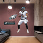 Philadelphia Eagles: Jalen Hurts Away - Officially Licensed NFL Removable Adhesive Decal