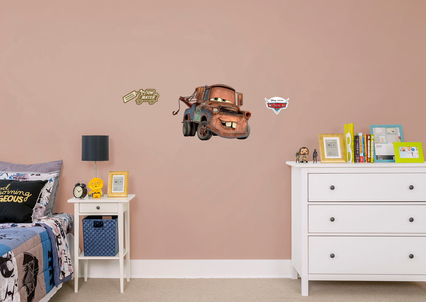 Cars: Mater RealBig        - Officially Licensed Disney Removable Wall   Adhesive Decal