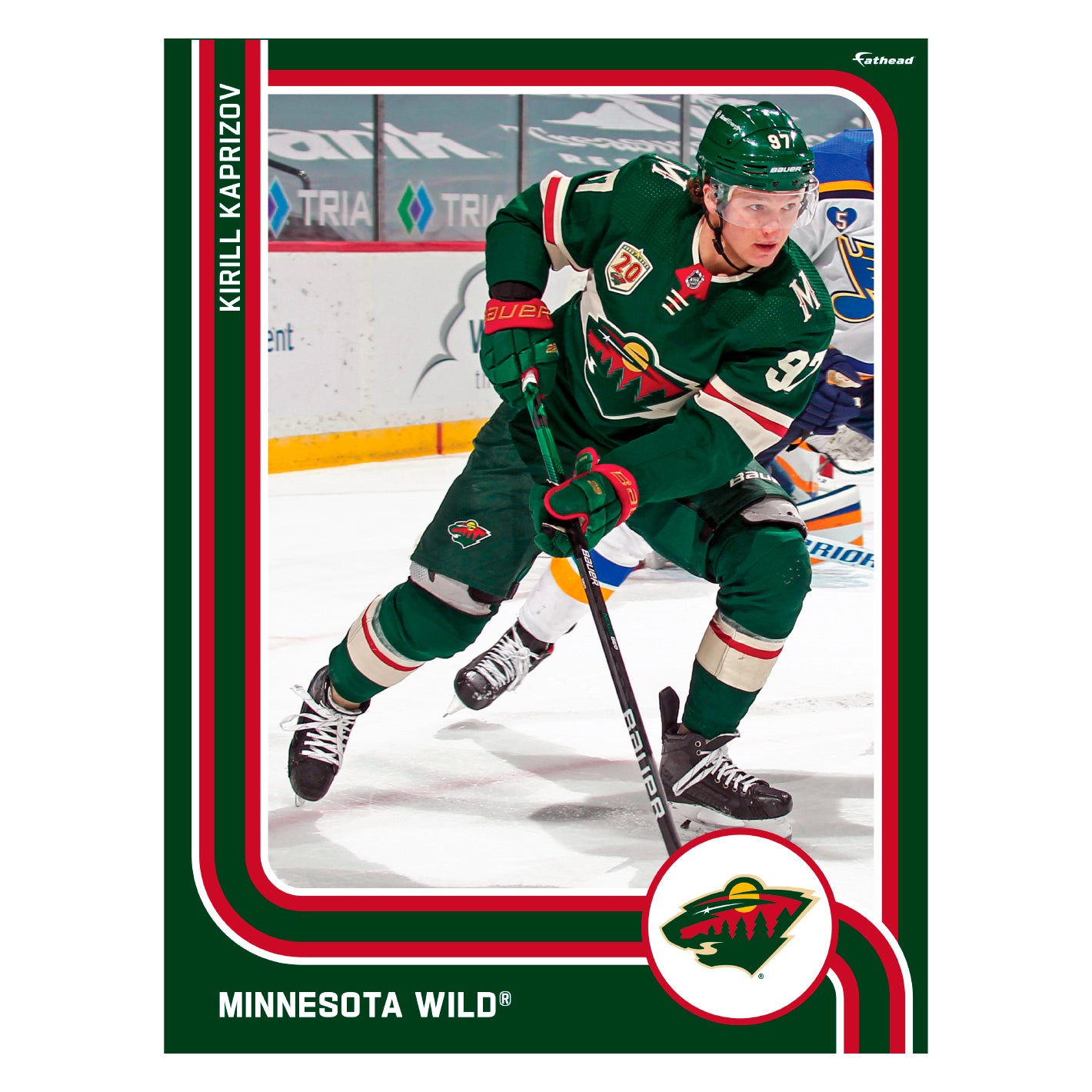 Minnesota Wild NHL Hockey Team Logo Poster - Official Merchandise