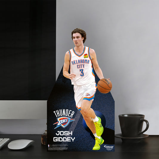 Oklahoma City Thunder: Josh Giddey Mini Cardstock Cutout - Officially Licensed NBA Stand Out