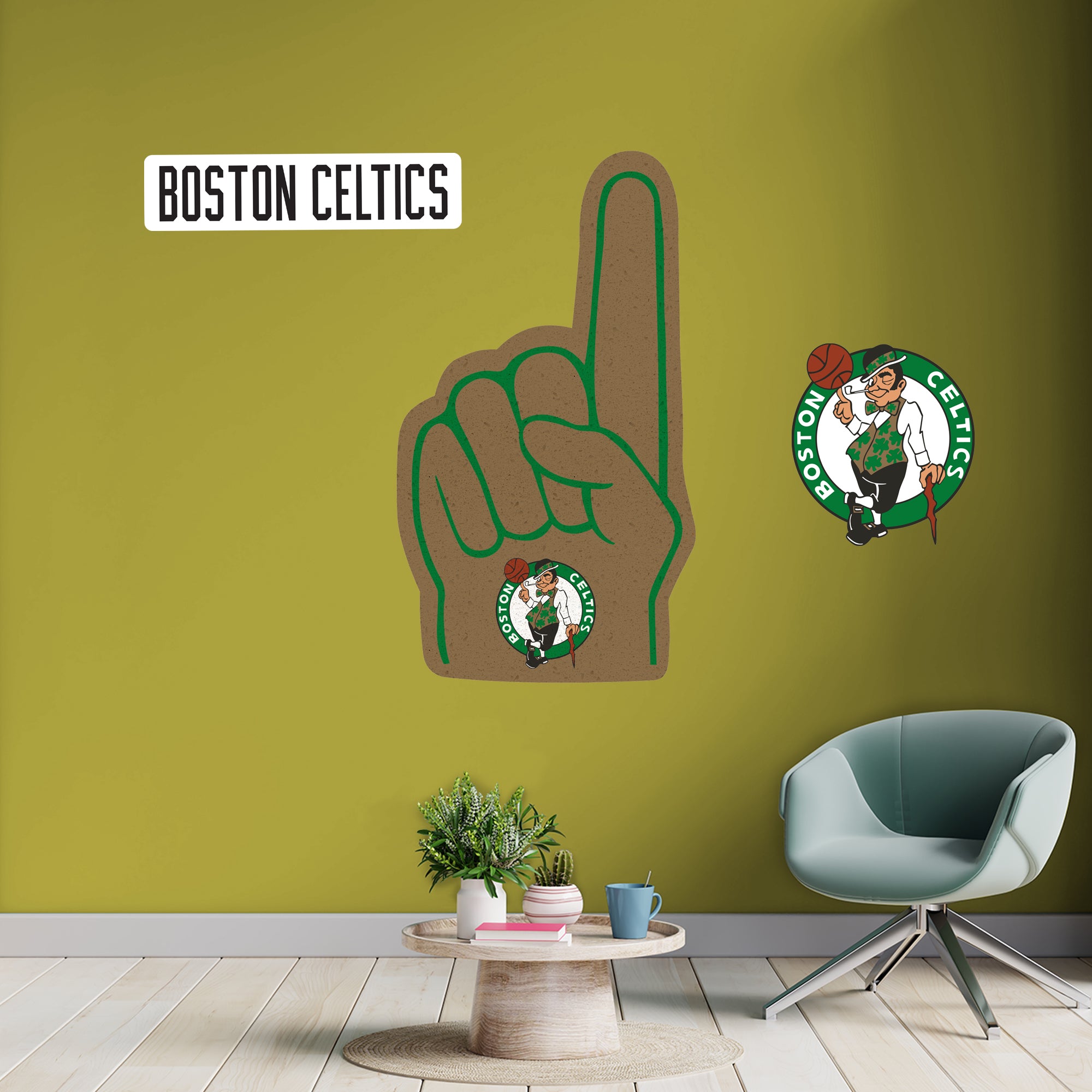 Boston Celtics Logo 4' L x 24 W Peel and Stick Wallpaper Roll Fathead Color: Blue, NBA Team: New York Knicks