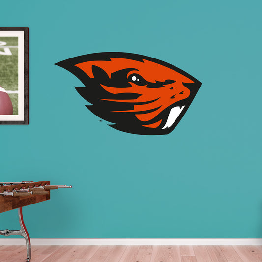Oregon State Beavers: Logo - Officially Licensed Removable Wall Decal