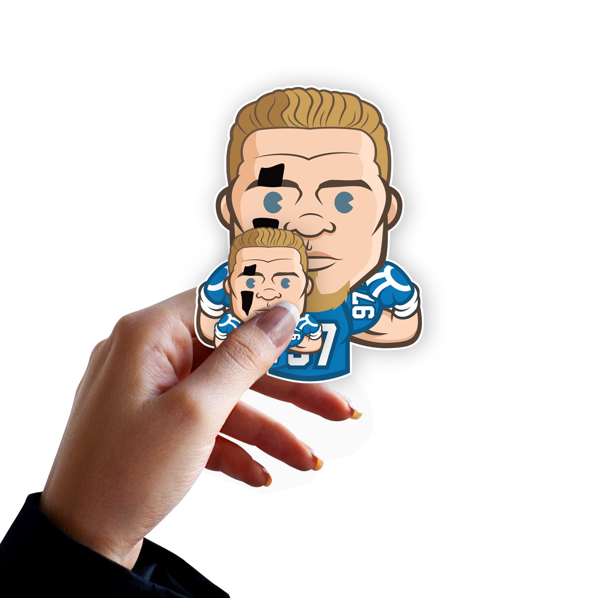 Detroit Lions: Aidan Hutchinson 2022 Emoji Big head Foam Core Cutout - –  Fathead