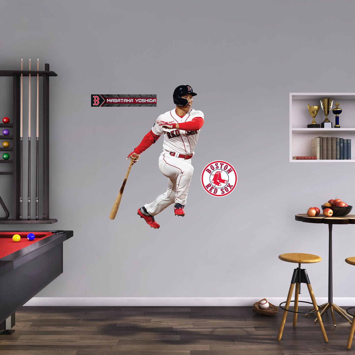 Boston Red Sox: Masataka Yoshida         - Officially Licensed MLB Removable     Adhesive Decal