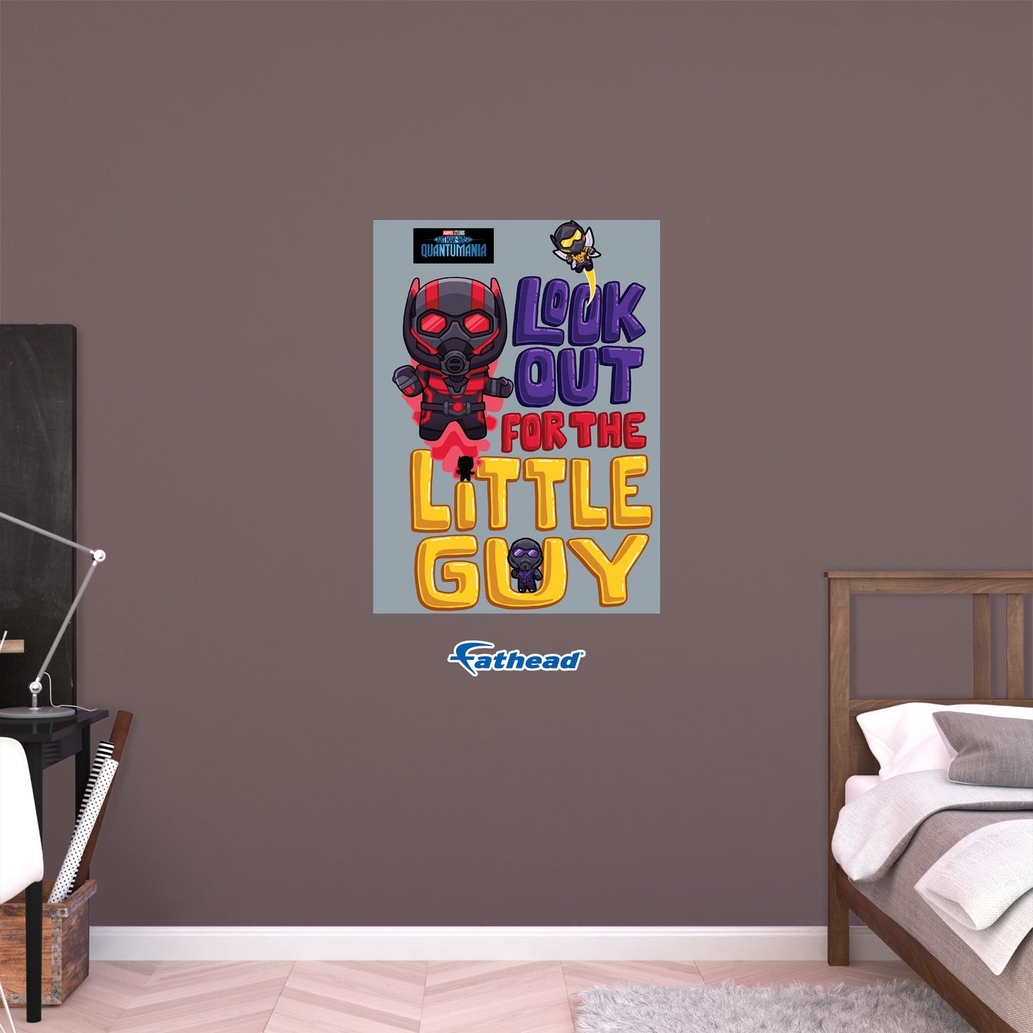 Ant-Man and the Wasp Quantumania: Little Guy Poster - Officially Licensed Marvel Removable Adhesive Decal